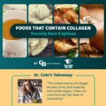Foods that Contain Collagen Infographic