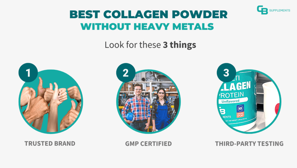 3 things to look for in the best collagen powder without heavy metals