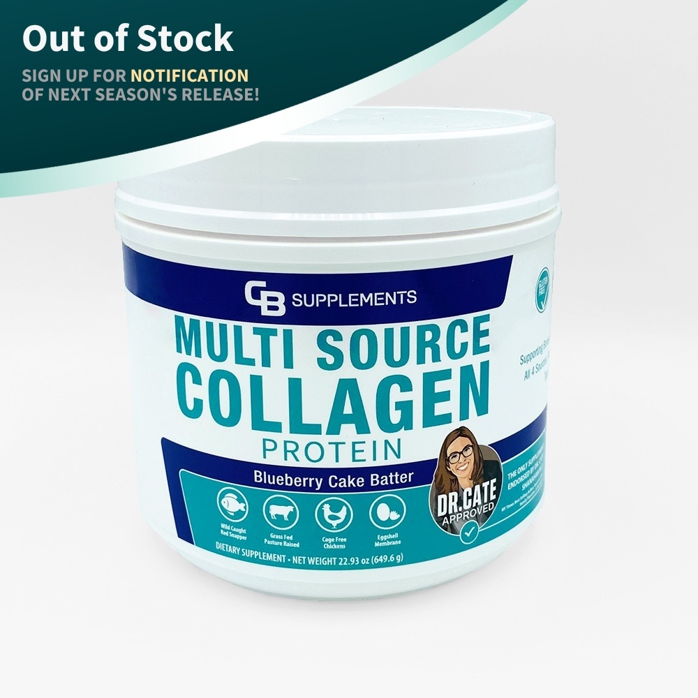 Blueberry Cake Batter Multi Collagen Protein Powder Out of Stock