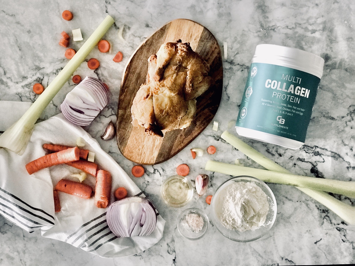 Bone Broth & Collagen Soup Recipe