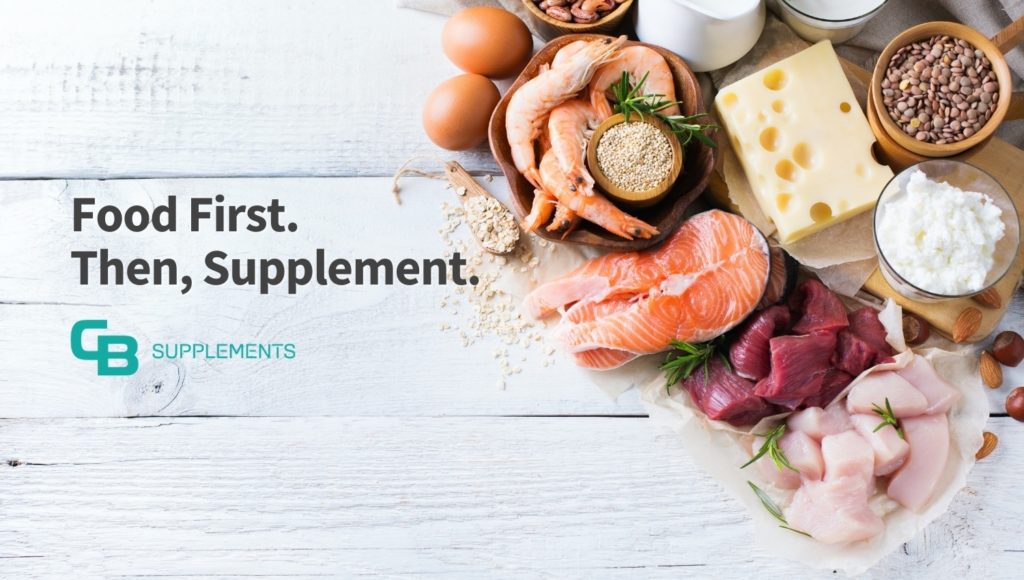 Our Belief: Food First, then Supplement