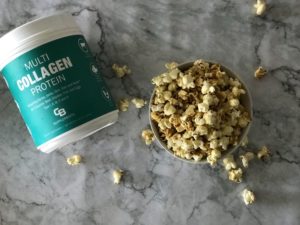 Cheesy Collagen Popcorn
