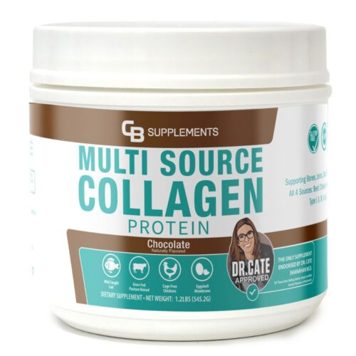 Chocolate Multi Collagen Peptides Powder by CB Supplements