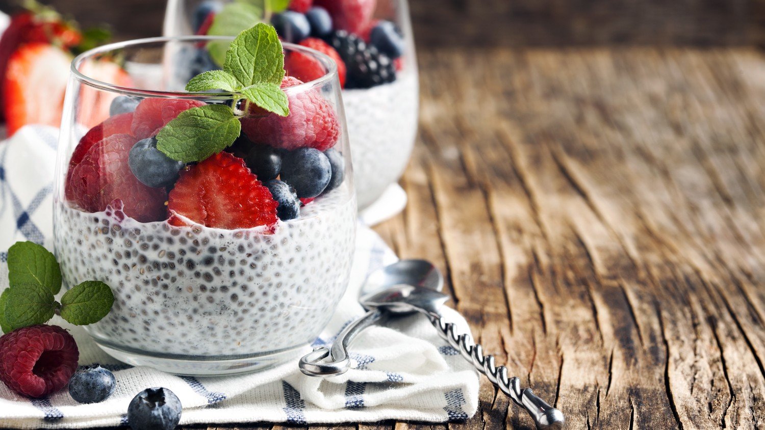 CHA CHA CHA CHIA Collagen Berry Chia Seed Pudding Recipe