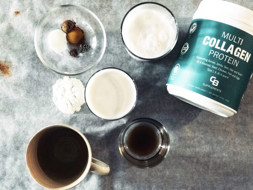 Collagen Coconut Turmeric Latte Ingredients