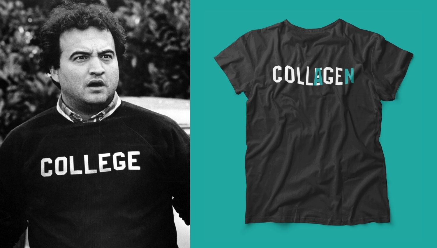 Collagen College T-Shirt - Feature 1