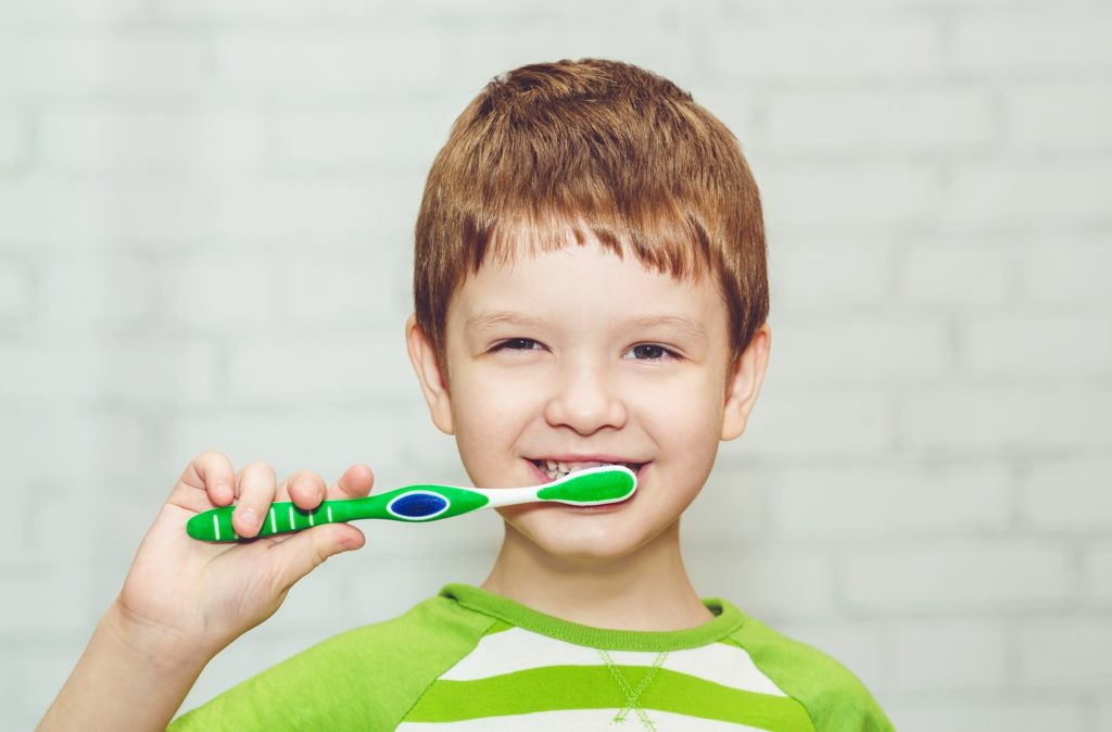 Collagen helps children with oral hygiene