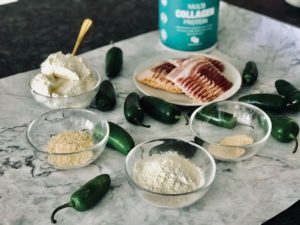 Collagen Infused Bacon Wrapped Jalapeno Poppers Ingredients
