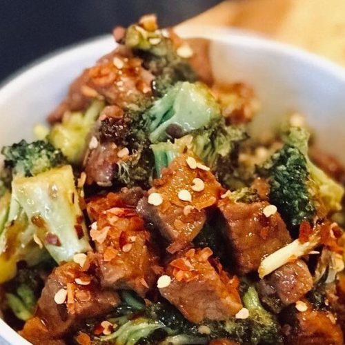 Collagen Mongolian Beef and Broccoli Recipe