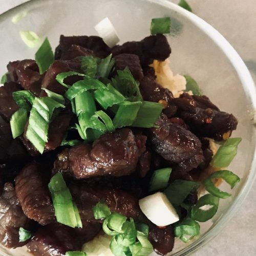 Collagen Mongolian Beef & Cauliflower Rice Recipe