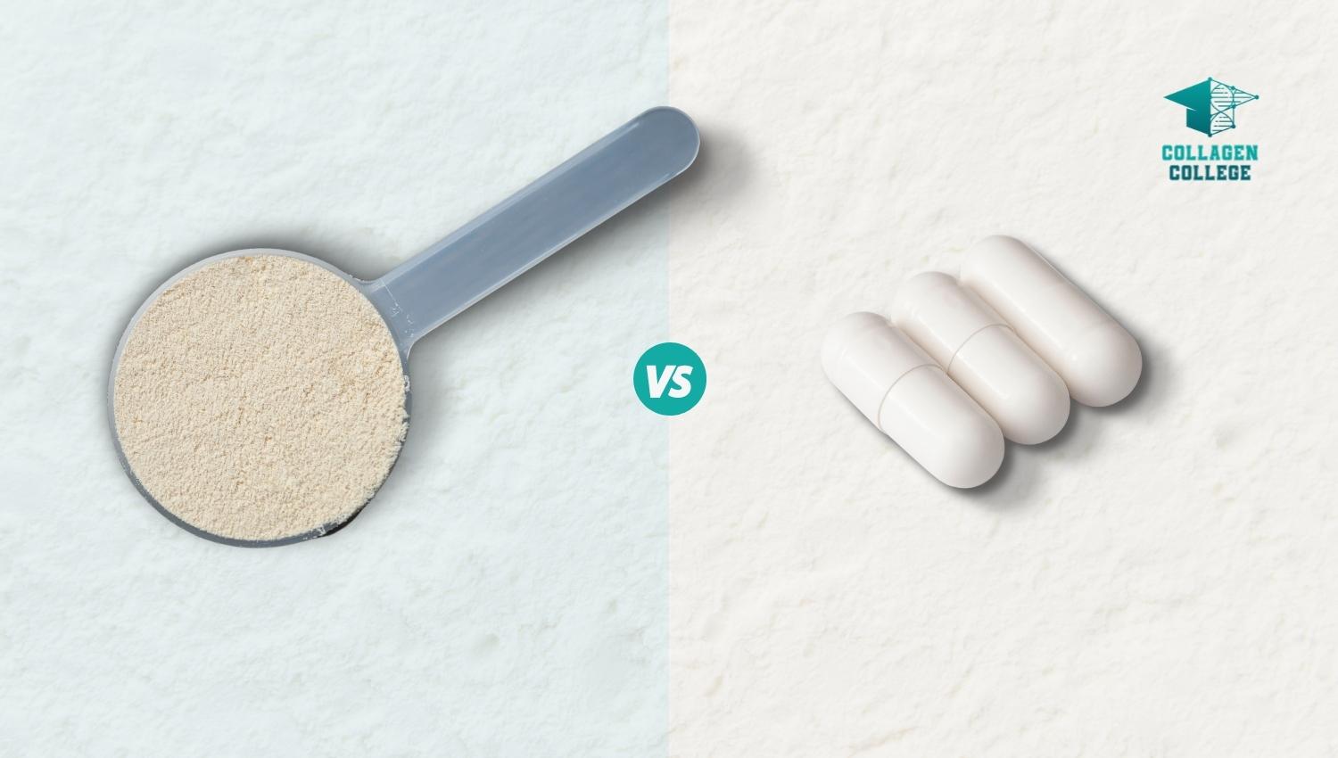 Collagen powder vs pills comparison guide