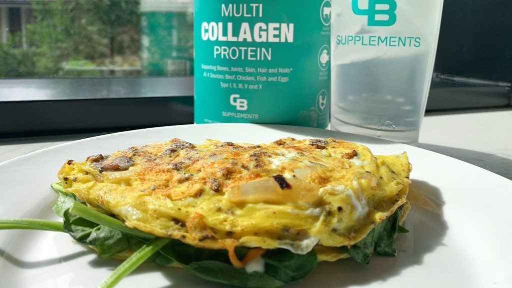 Collagen Powder can be taken with Eggs