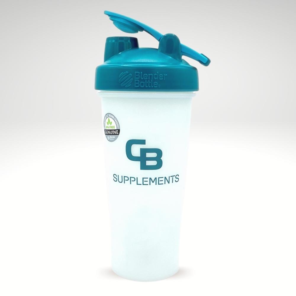 CB Supplements Shaker Bottle Special Edition White