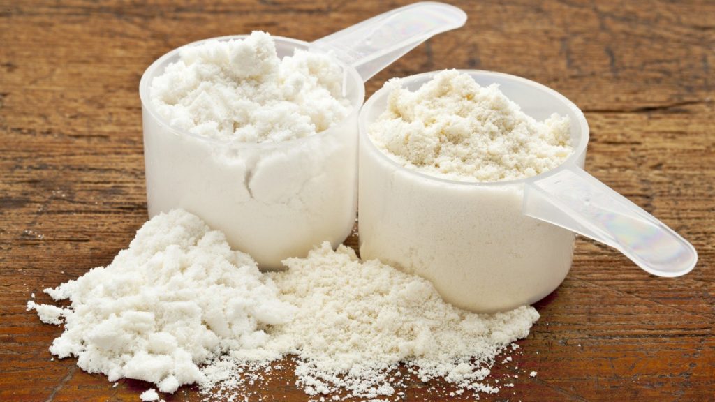Collagen and Whey Powder Scoops
