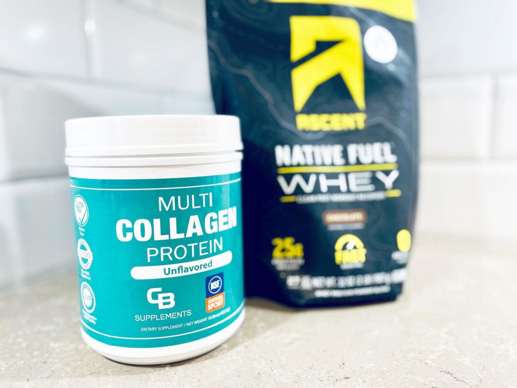 Collagen and Whey Protein Powder can be taken together