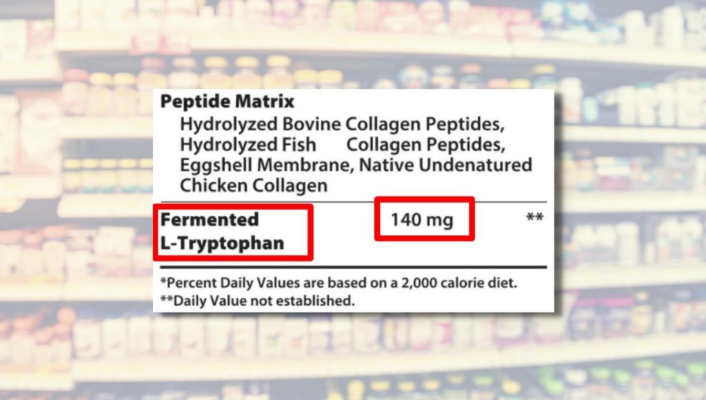 Tryptophan Fortified Collagen Exists