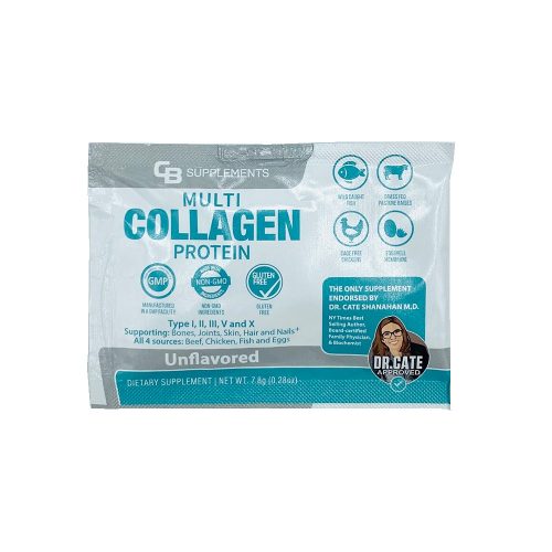 Unflavored Multi Collagen Protein Powder - Single Serve Travel Packet
