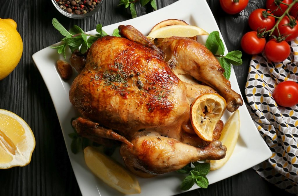 Meat on the bone (such as chicken) contain collagen