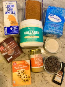 Guilt Free Collagen Brownies Ingredients
