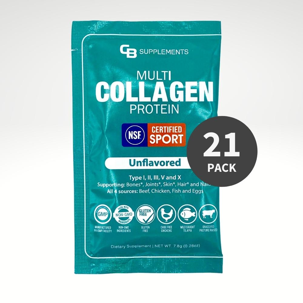 NSF Unflavored Multi Collagen Single Serve 21 Pack