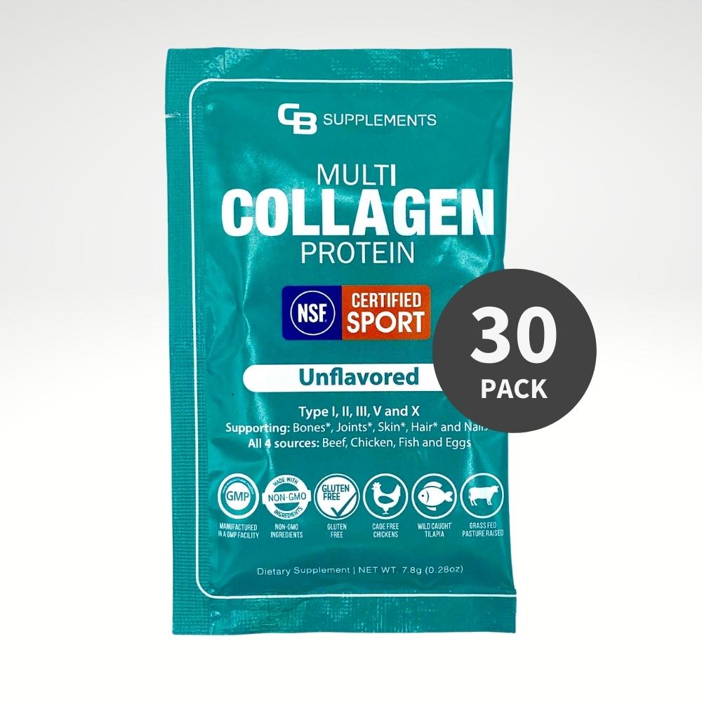 NSF Unflavored Multi Collagen Single Serve 30 Pack