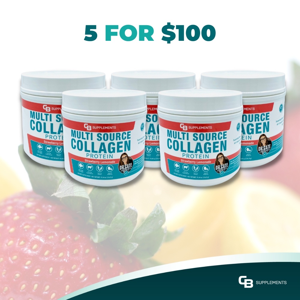 Promo 5 for $100 strawberry lemonade multi collagen