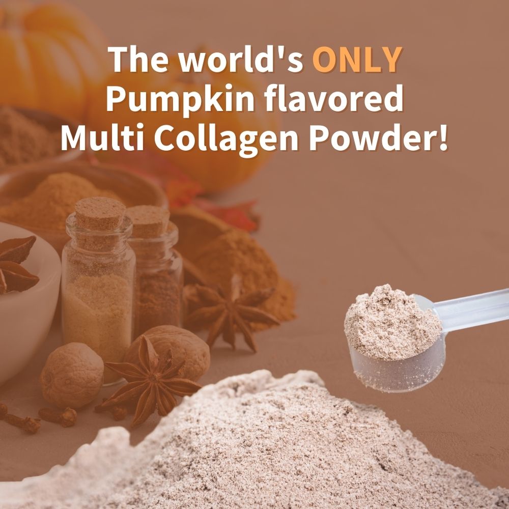 The World's ONLY Pumpkin Flavored Multi Collagen