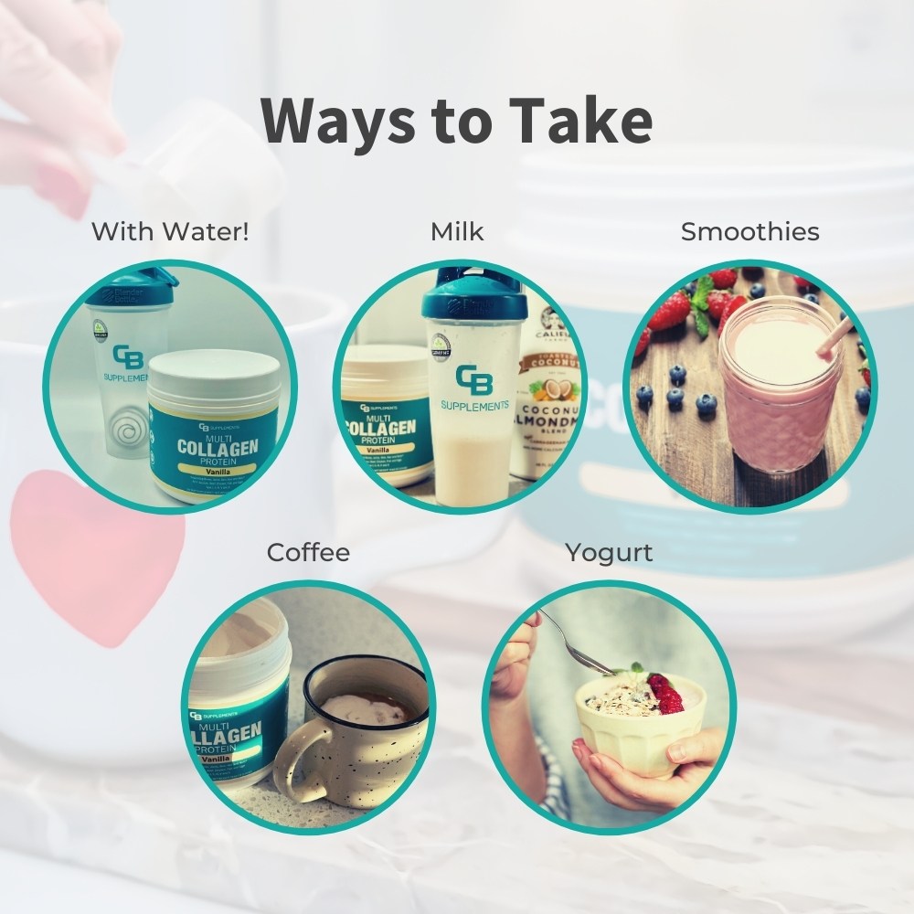 Ways to Take Vanilla Multi Collagen Protein Powder