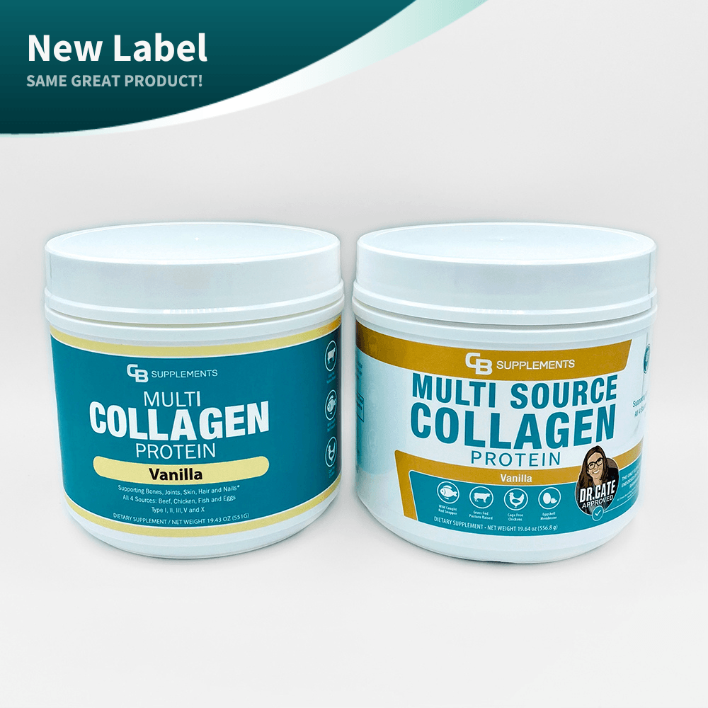 Vanilla Multi Collagen Protein Powder - New Label